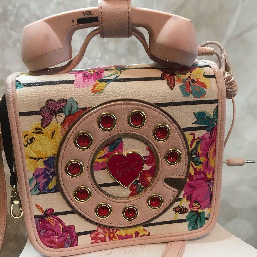 Authentic Betsy Johnson Telephone Purse